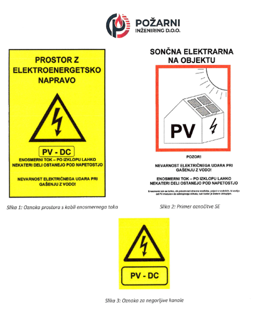 Požarni načrt za sončne elektrarne